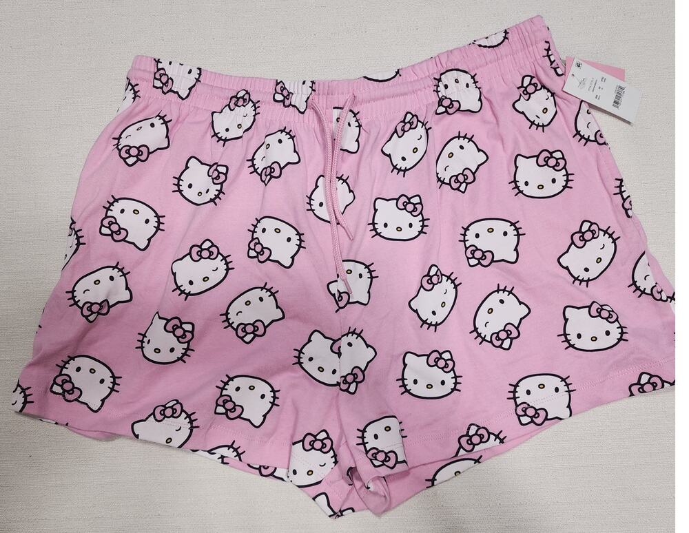 Hello kitty pajama shorts women's XXL